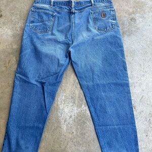 Carhartt Relaxed Fit Jeans Men's Size 48 x 32 -  B17 Dark Wash